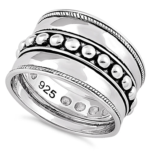 Sterling Silver Bali Design Ring