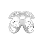 Sterling Silver Bead Pattern Cap - PACK OF 12