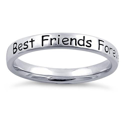 Sterling Silver "Best Friends Forever" Ring