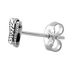 Sterling Silver Big Butterfly Stud Earrings