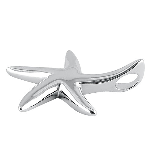 Sterling Silver Big Starfish Pendant