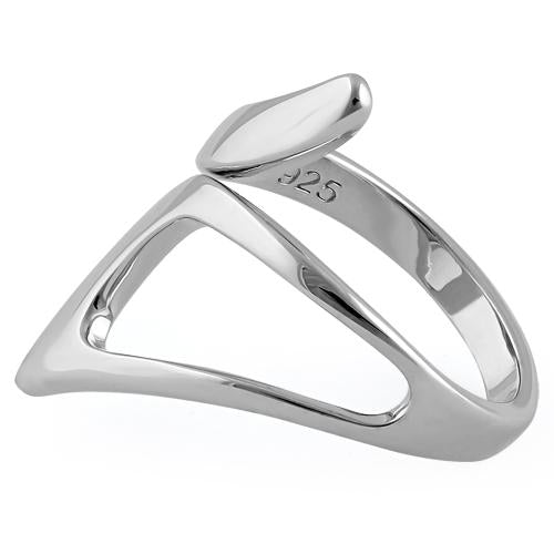 Sterling Silver Bold Unique Shapes Ring