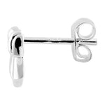Sterling Silver Bow Earrings