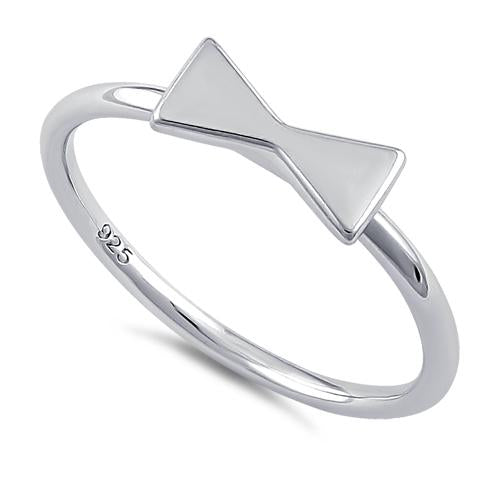 Sterling Silver Bow Ring