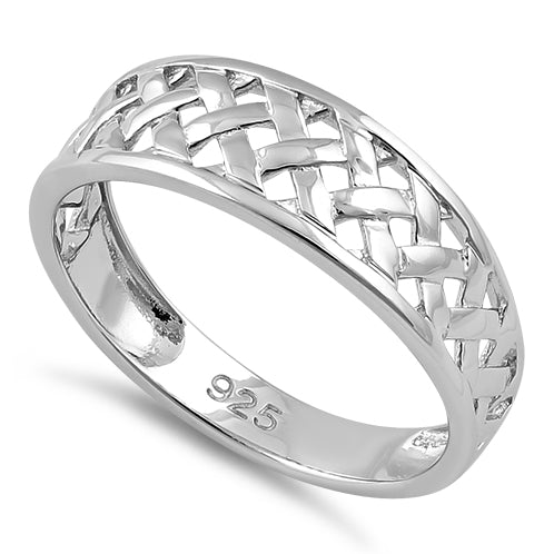 Sterling Silver Braided Ring