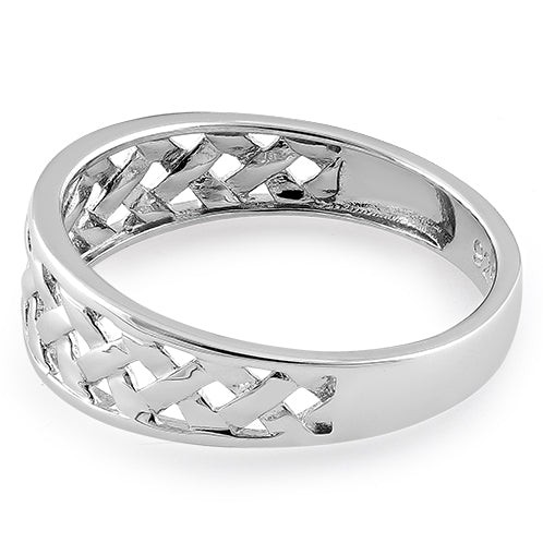 Sterling Silver Braided Ring