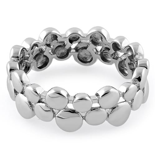 Sterling Silver Bubbles Ring