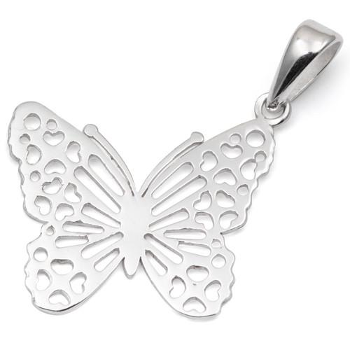 Sterling Silver Butterfly Pendant