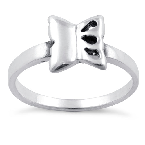 Sterling Silver Butterfly Ring