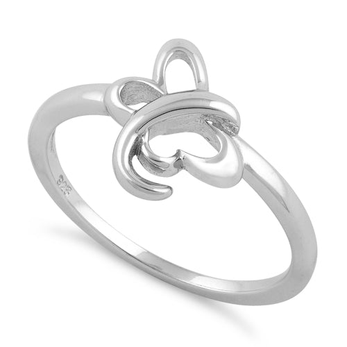 Sterling Silver Butterfly Ring