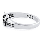 Sterling Silver Butterfly Ring