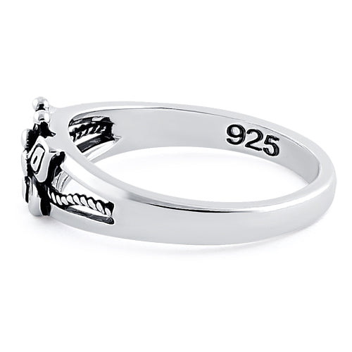 Sterling Silver Butterfly Ring