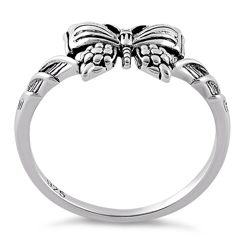 Sterling Silver Butterfly Ring