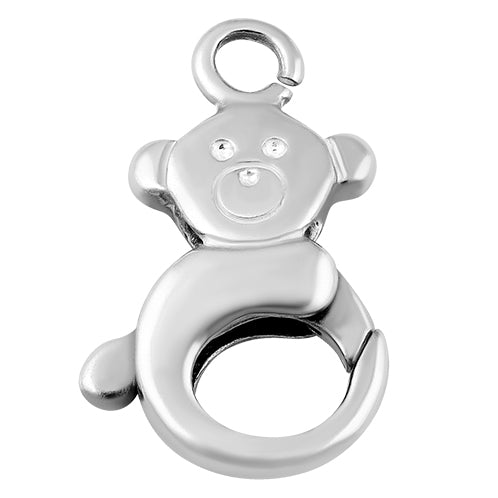 Sterling Silver Casting Bear Lock 17.0mm