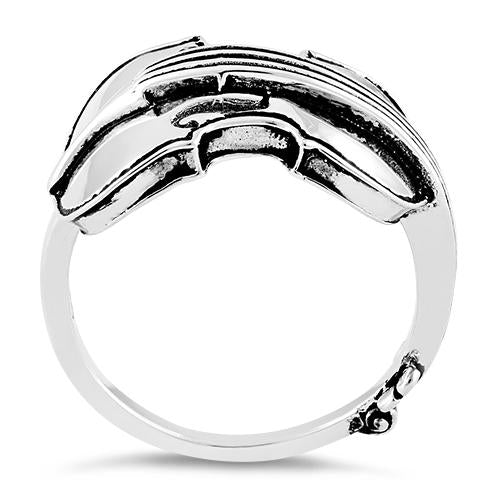 Sterling Silver Violin Ring