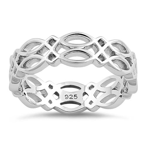 Sterling Silver Celtic Band Ring