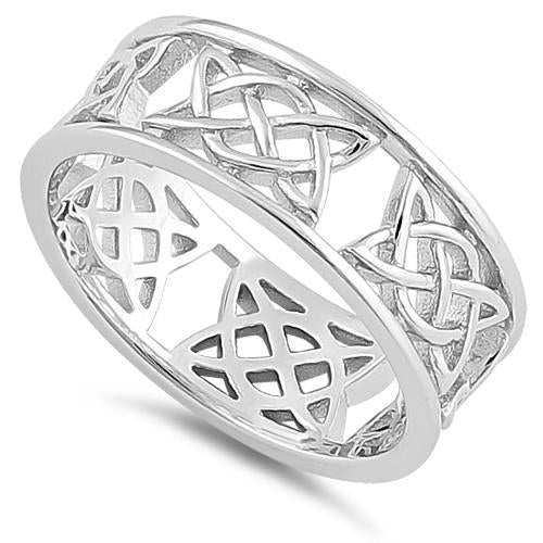 Sterling Silver Celtic Style Ring