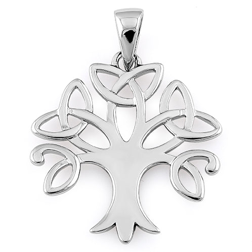 Sterling Silver Celtic Tree of Life Pendant