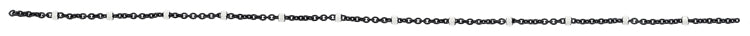 Sterling Silver Chain 2 Tone (Gunmetal / Silver) 1 x 1.5mm (sold by the foot)