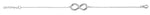 Sterling Silver Classic Infinity Bracelet
