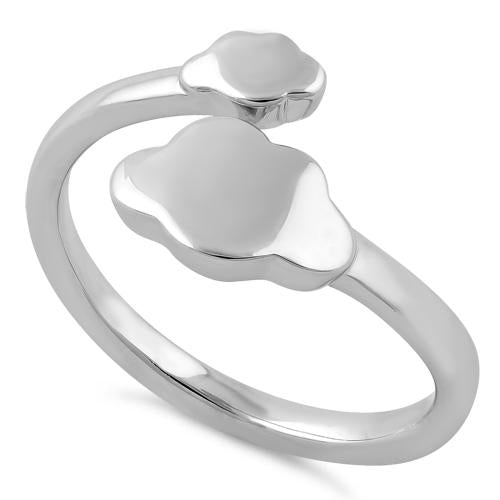 Sterling Silver Clouds Ring