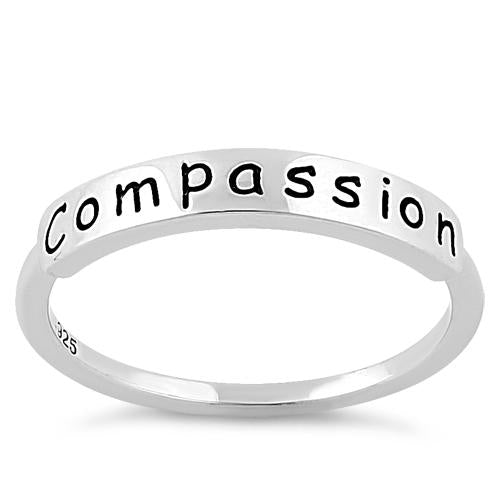 Sterling Silver "Compassion" Ring