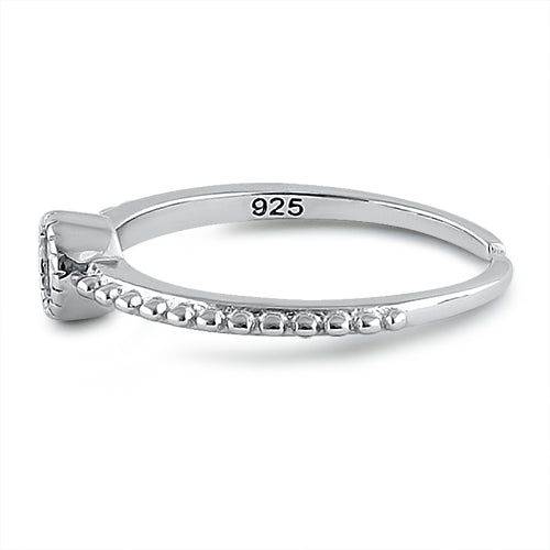 Sterling Silver CZ Toe Ring