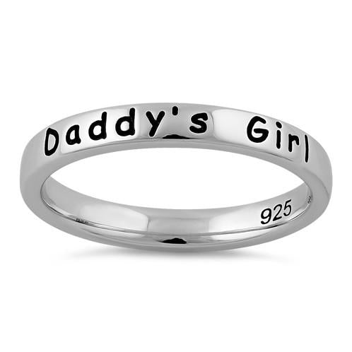 Sterling Silver "Daddy's Girl" Ring