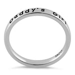 Sterling Silver "Daddy's Girl" Ring