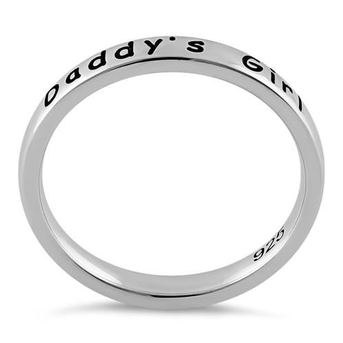 Sterling Silver "Daddy's Girl" Ring