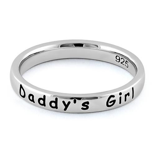 Sterling Silver "Daddy's Girl" Ring