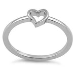 Sterling Silver Darling Heart Ring