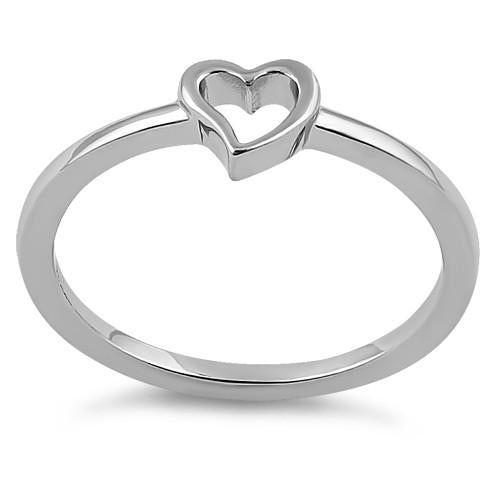 Sterling Silver Darling Heart Ring