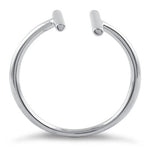 Sterling Silver Double Bar Ring