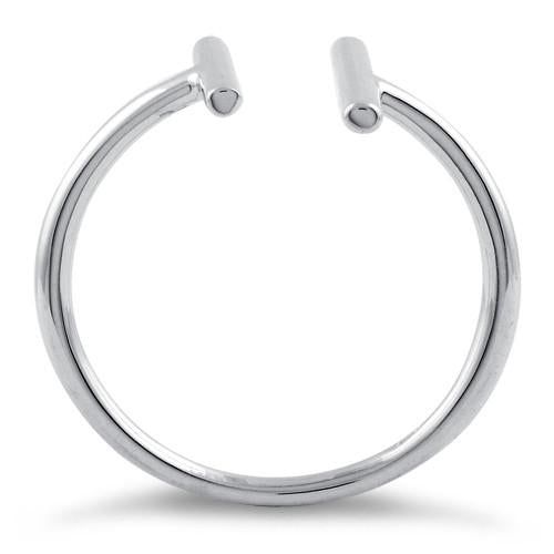Sterling Silver Double Bar Ring