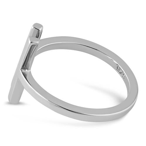 Sterling Silver Double Bar Ring