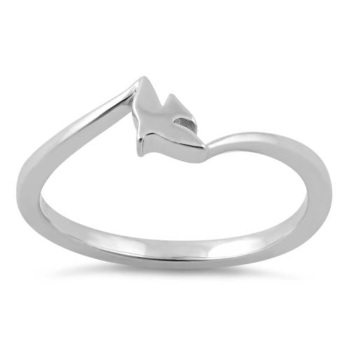 Sterling Silver Dove Ring