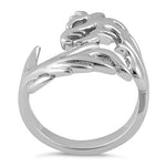 Sterling Silver Dragon Ring