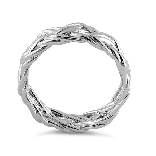 Sterling Silver Easy Woven Ring