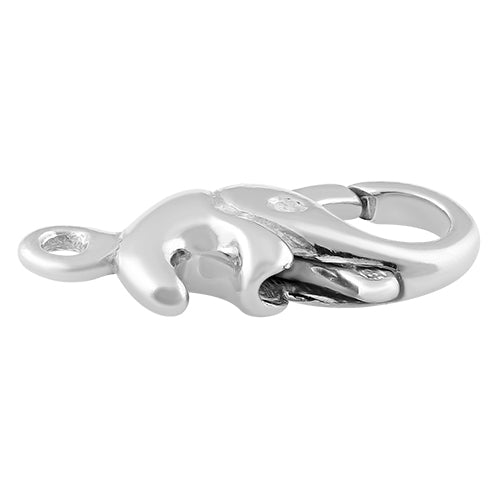 Sterling Silver Elephant Clasp Lock 20mm