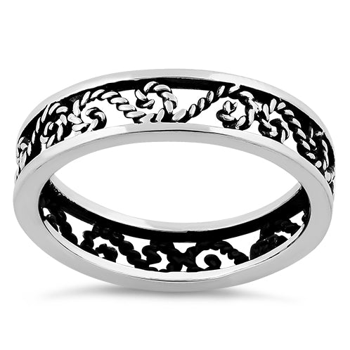 Sterling Silver Eternity Knot Ring