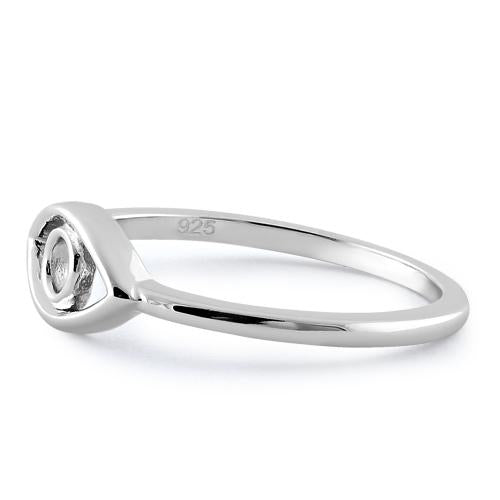 Sterling Silver Evil Eye Ring – .925 Silver Protection Jewelry
