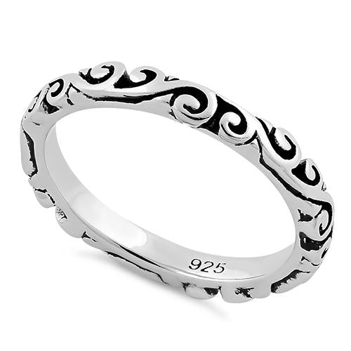 Sterling Silver Filigree Ring