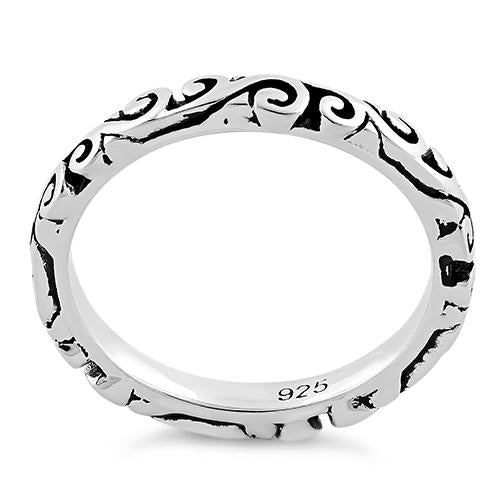 Sterling Silver Filigree Ring