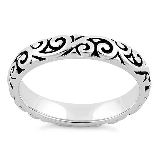 Sterling Silver Filigree Ring