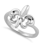 Sterling Silver Fleur de Lis Ring