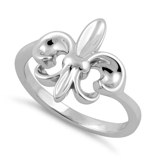 Sterling Silver Fleur de Lis Ring