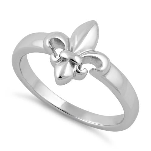 Sterling Silver Fleur de Lis Ring