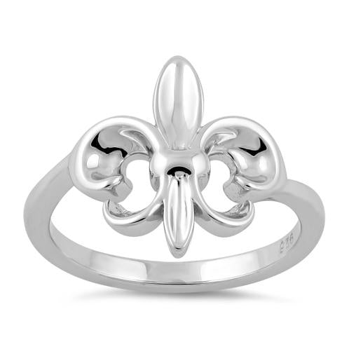 Sterling Silver Fleur de Lis Ring