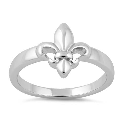 Sterling Silver Fleur de Lis Ring